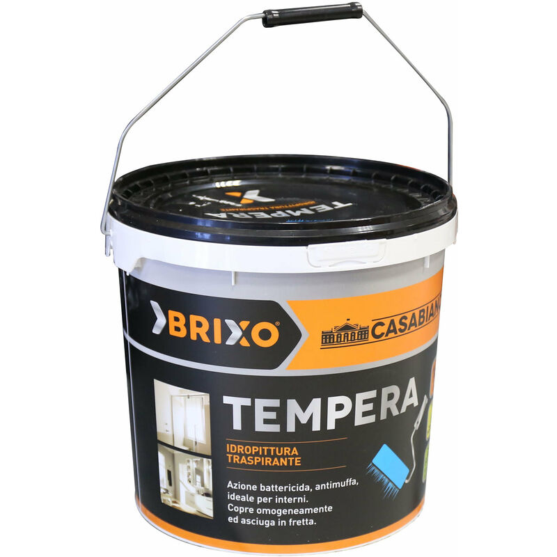 Idropittura Tempera Brixo casabianca - 5 Lt.