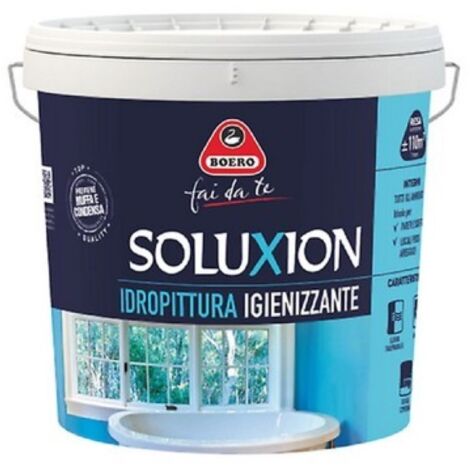 IDROPITTURA TRASPIRANTE SOLUXION 2,5 LT - BOERO