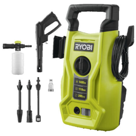 idropulitrice a freddo ryobi "ry110pwa" 110 bar 390 l/h 1500 w