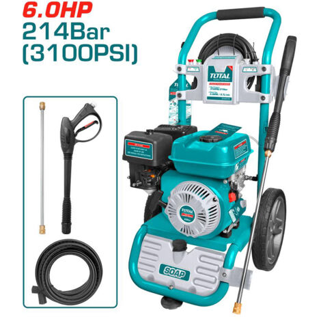 IDROPULITRICE A SCOPPIO 208CC 4T 214bar CON ACCESSORI TOTAL