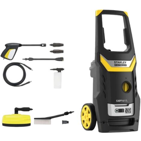 idropulitrice elettrica a freddo stanley fatmax "sxfpw17lp-e" 130 bar 450 l/h 1700 w