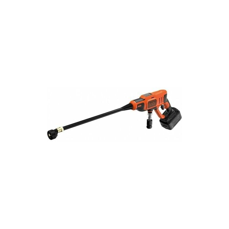 Idropulitrice Idropistola portatile 18V con batteria 2Ah e caricabatterie Black+Decker