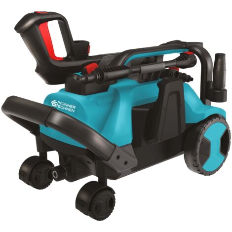 Idropulitrice KS PW160HV con 2 posizioni di lavoro, motore potente, regolazione della potenza, sistema Start/Stop automatico e tubo ad alta pressione da 8 metri