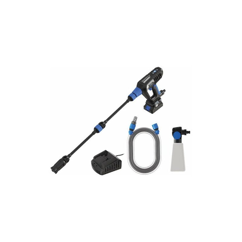 Idropulitrice pistola professionale a batteria ad acqua fredda 18 Volt Annovi Reverberi Blue Clean ar BC250DSS