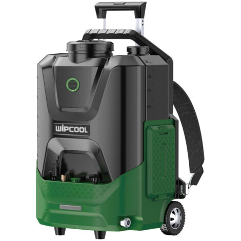 IDROPULITRICE PORTATILE CARRELLATA A BATTERIA CON TRACOLLA PER LA PULIZIA DELLE UNITÀ INTERNE ED EST - A BATTERIA (NON INCLUSA)  - GER