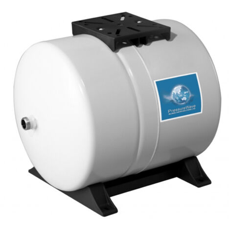 IDROSFERA IN ACCIAIO INOX VERNICIATA ORIZZONTALE CON MEMBRANA FISSA 10 BAR MODELLO PWB-LH - LT 80 - 1G - 10 BAR  - GWS