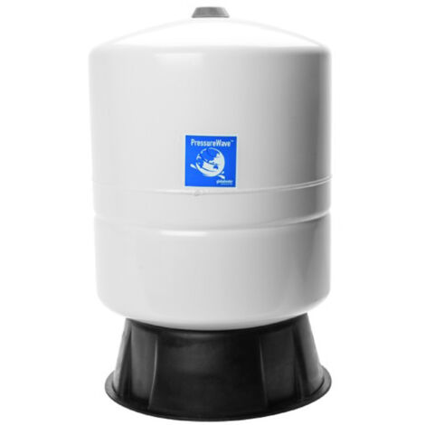 IDROSFERA IN ACCIAIO INOX VERNICIATA VERTICALE CON MEMBRANA FISSA E BASE 10 BAR MODELLO PWB-LV - LT 60 - 1G - 10 BAR  - GWS