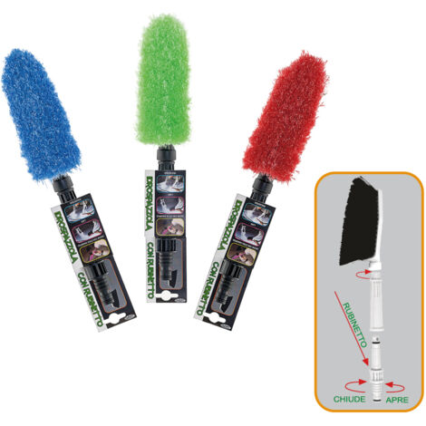 Idrospazzola Con Rubinetto Colori Vari - Rhutten