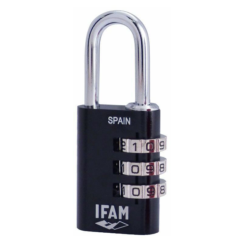 

Ifam - CANDADO ALUM. COMBINACION NEGRO. 30 MM.