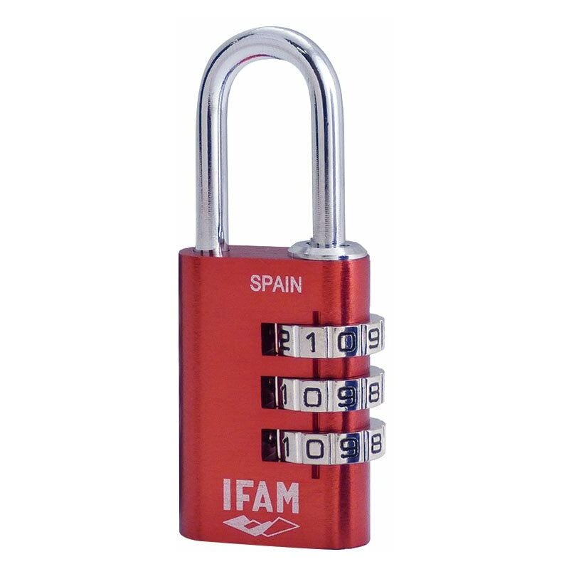 

Ifam - CANDADO ALUM. COMBINACION ROJO. 30 MM.