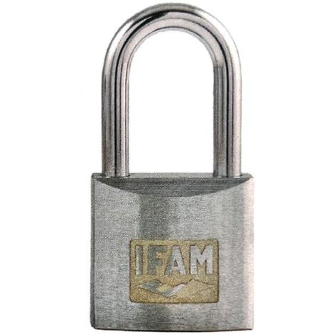 IFAM candado arco largo 45 llave igual niquel , Candado Z45. Con especial resistencia a la intemperie. Fabricados con una robusta aleación de zinc, los candados Serie Z de IFAM est