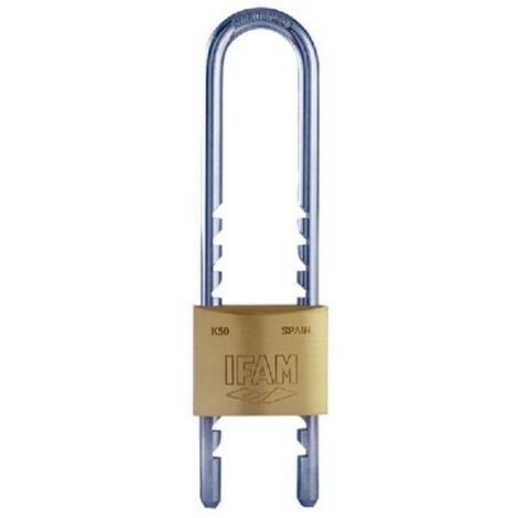 IFAM candado arco largo adaptab serie-k 50mm. , 0BLISTER , IFAM candado arco largo adaptab serie-k 50mm. , 0BLISTER