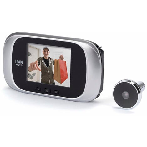 Mirilla digital sentinel 11-blk negra. ifam