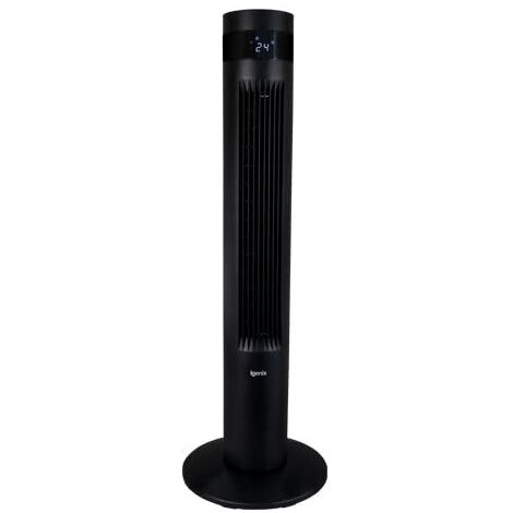 Igenix 35 Inch Digital Tower Fan, 3 Speed Settings, Black - IGFD6035B