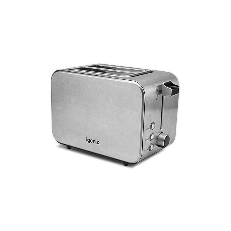 Igenix - 2 Slice Toaster, Stainless Steel - IG3202