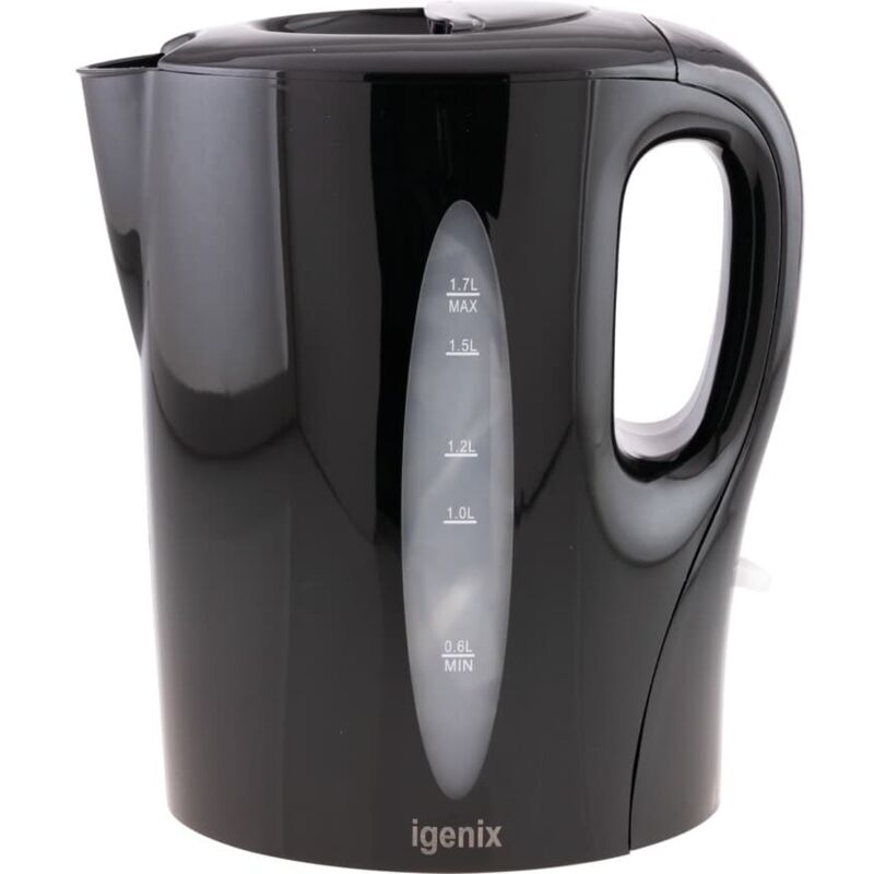 Igenix - 1.7LTR Black Cordless Jug Kettle