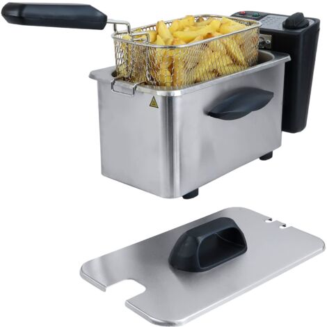 Igenix Deep Fat Fryer with Basket, 1.5 Litre - IG8015