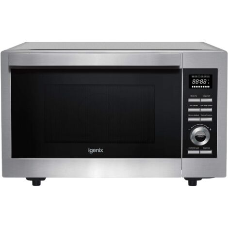 Igenix Digital Combination Microwave with Grill, 30 Litre Capacity, 1000W - IG3095