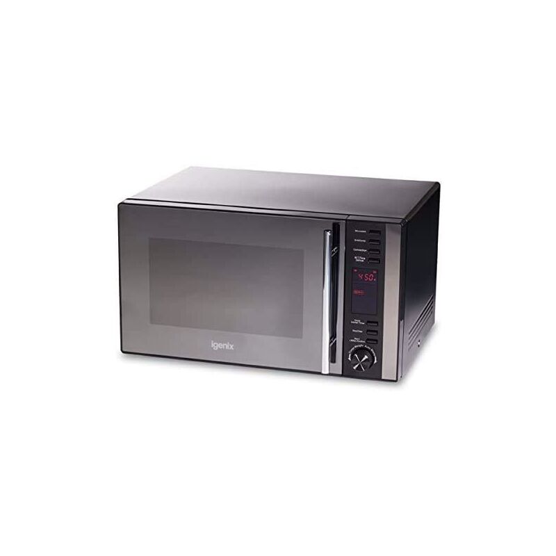 Igenix - IG2590 Digital Combination Microwave with Grill and Convection, 5 Power Levels and 10 Auto Cooking Menus, 95 Minute Timer, 900 w, 25 Litre,