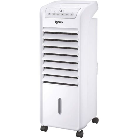 Igenix Evaporative Air Cooler Fan with Remote Control, 6 Litres - IG9703