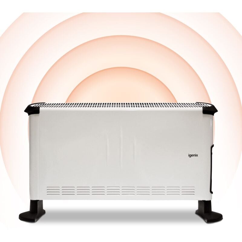 Igenix - Portable Convector Heater, 3 Heat Settings, 3000W - IG5300