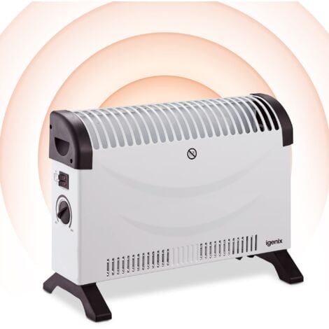 Igenix Portable Convector Heater, 3 Heat Settings, 2000W - IG5200