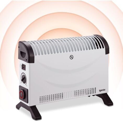 Igenix Portable Convector Heater with Timer, 2000W - IG5250