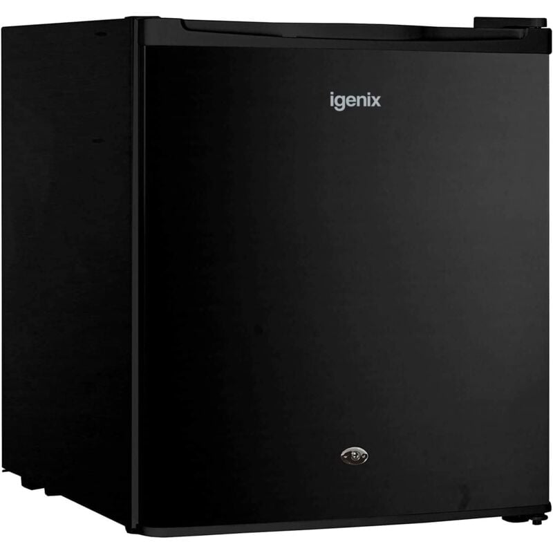 Table Top Fridge with Lockable Door, 47 Litre, Black IG3711BL - Igenix