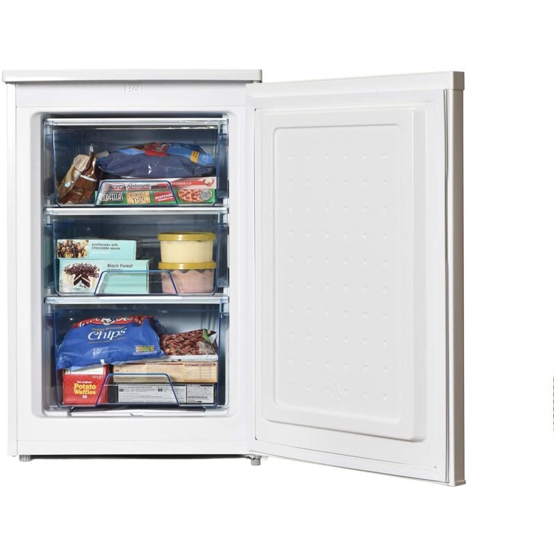 Under Counter Freezer, 94 Litre, Reversible Doors, White - IG355W - Igenix