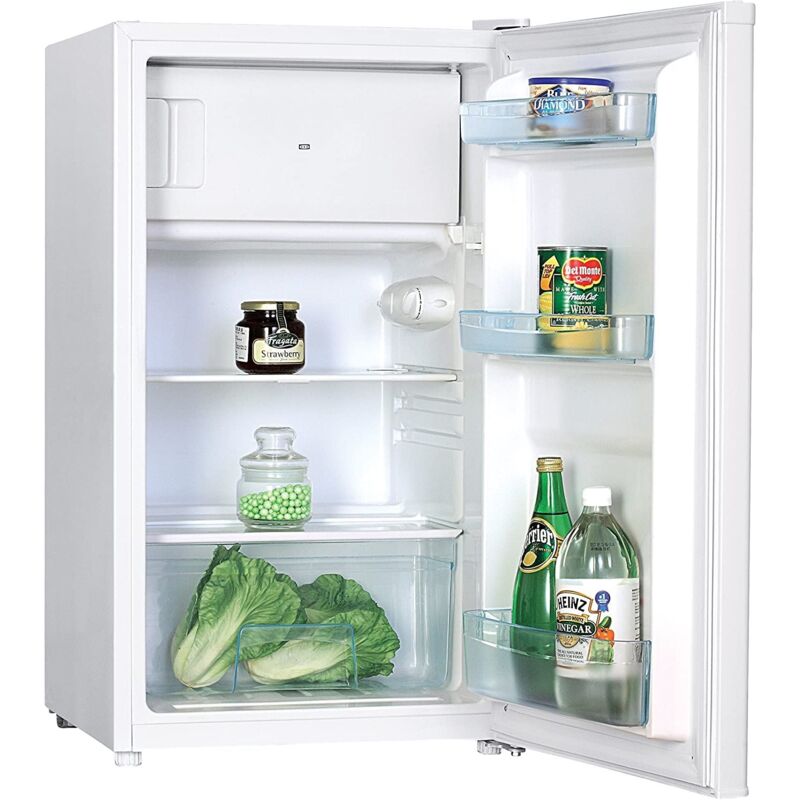 Under Counter Fridge with Ice Box, 80 Litre, White - IG348R - Igenix