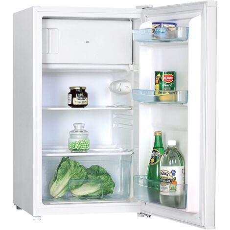 Igenix Under Counter Fridge with Ice Box, 80 Litre, White - IG348R