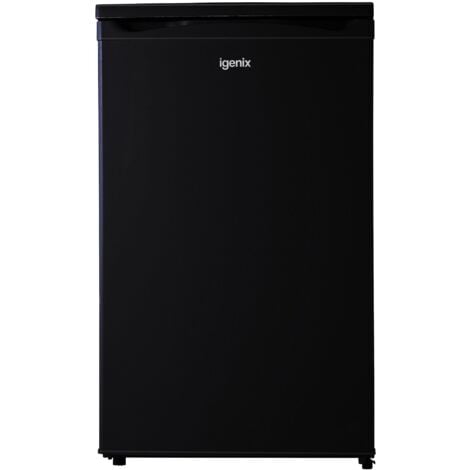 Igenix Under Counter Larder Fridge, 136 Litre, Black - IG255B