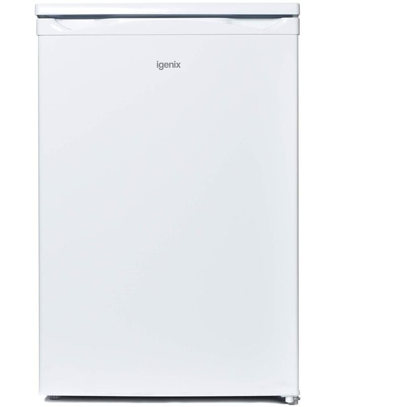 Under Counter Larder Fridge, 136 Litre, White - IG255W - Igenix