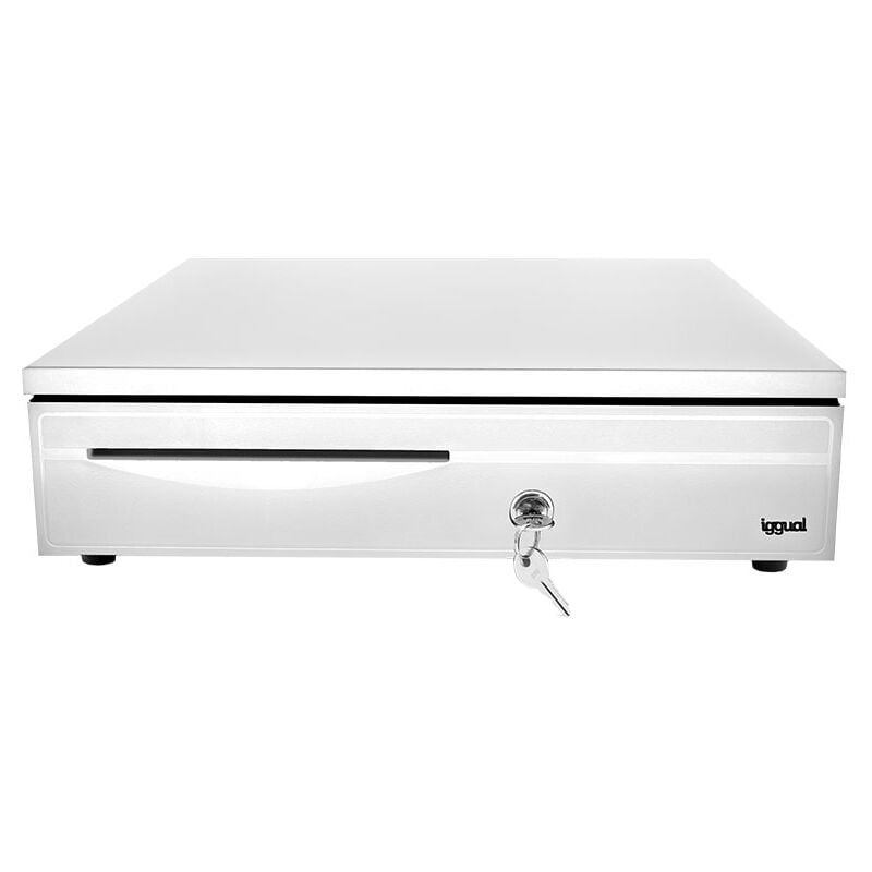 Iggual ferro-3w 42cm 5+8 cassetto cassa bianco