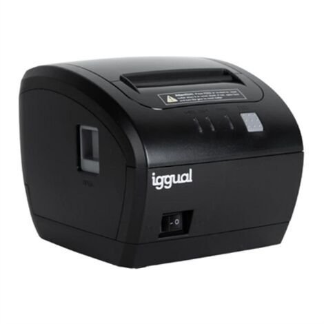 iggual Impresora tÃ©rmica TP EASY 80 USB+RJ11 negra