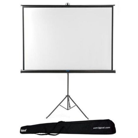 Iggual Wandschirm 200x200 cm mit Stativ+Tasche