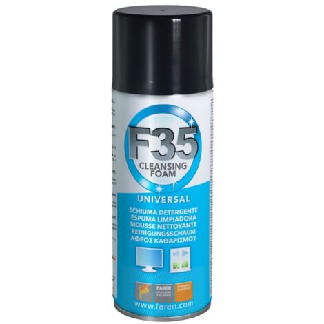 Igienizzante "F35" schiumogeno universale indicato per vetri e schermi, da 400 ml