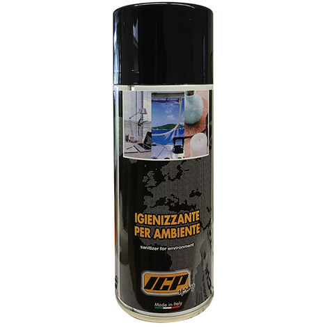 Igienizzante per ambiente auto casa ufficio in modo rapido ed efficace spray a secco ICP 400 ml