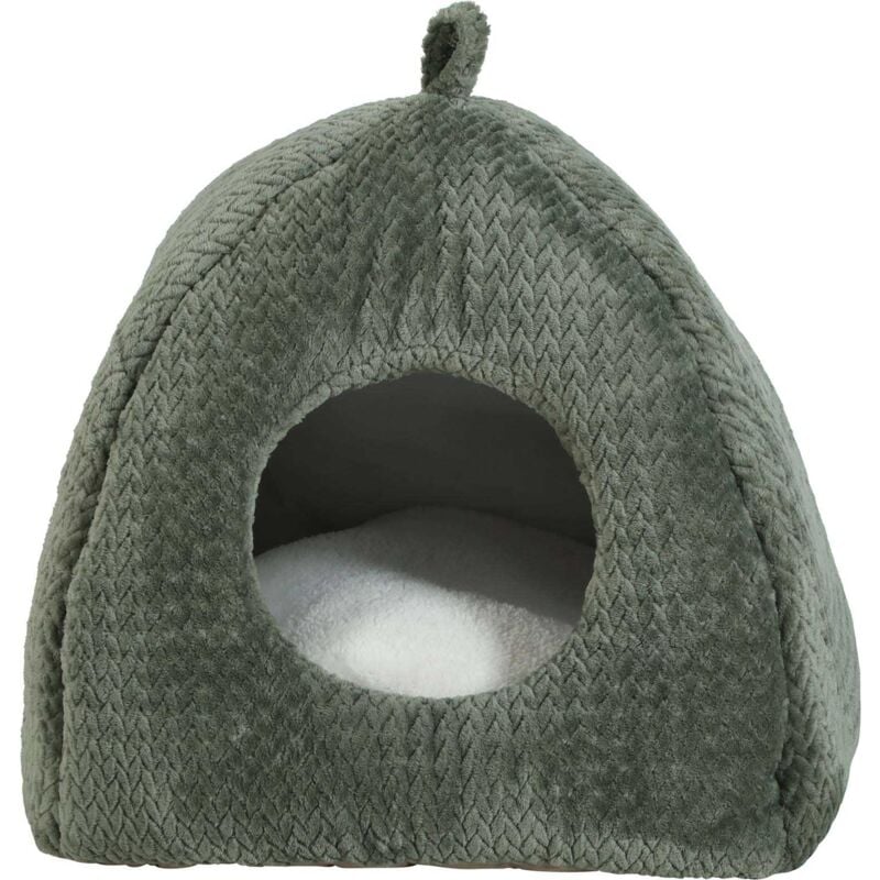 Zolux - Igloo pour chat en fourrure Olympe 46 x 46 cm