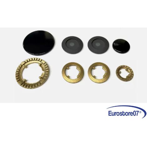 IGNIS PHILIPS AEG  SMEG FITTINGS ANELLI + PIATTELLI SPARTIFIAMMA CUCINA 4 FUOCHI