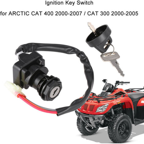 Ignition key switch for ARCTIC CAT 400 2000-2007 / 300 2000-2005