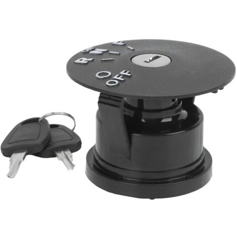 Ignition switch 605637 4 Position with 2 buttons Replacement for Ezgo RXV 2008-UP