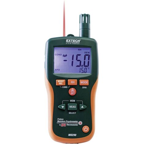 Igrometro Extech mo290 display umidità punto di rugiada
