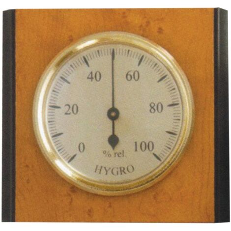 IGROMETRO IN LEGNO CM.9,5X8,5 ART.301341 MOLLER THERM PZ 1