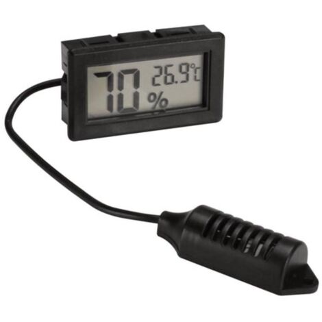 Igrometrotermometro digitale per montaggio a pannello