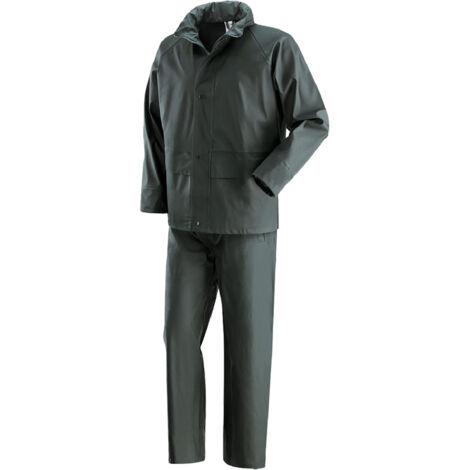 Iguazrà Veste Imperméable Et Pantalon Taille XL Noir