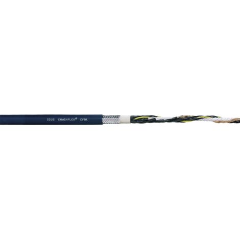 igus CF10.02.04 câble électrique bleu flexible durable