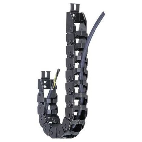 igus Easy Chain E-Kette E08 catena energetica leggera nera