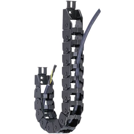 igus Easy Chain E Kette E08 nera montaggio facile leggero