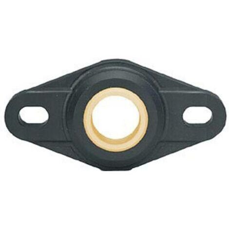 igus EFOM-06 Palier applique Ø de perçage 6 mm Écartement des trous 24 mm W988841